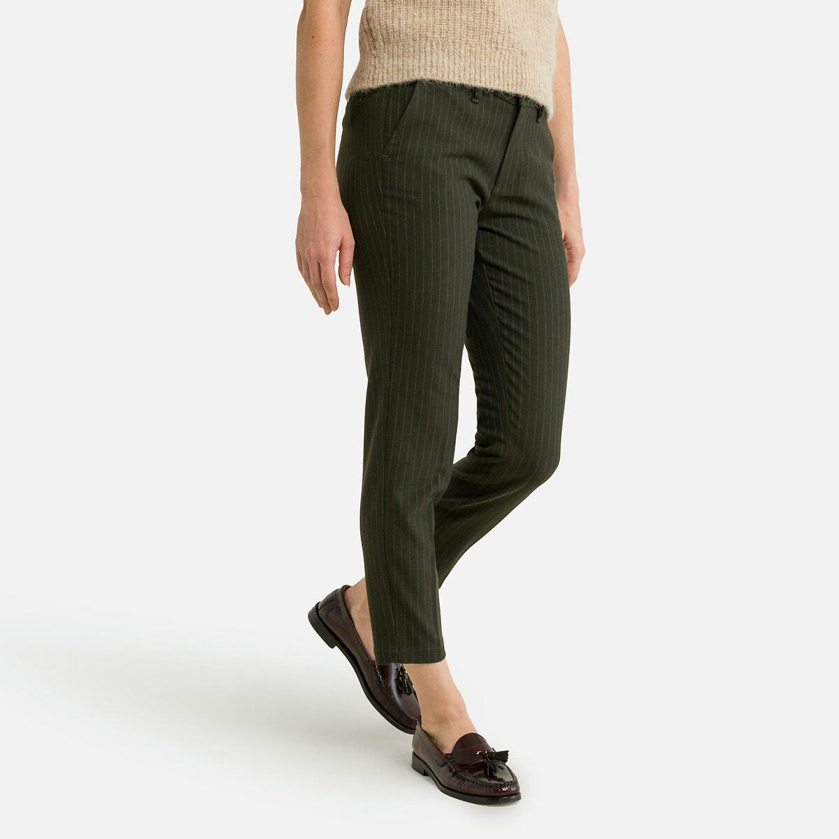 Pantalon rayé Claudia Buren