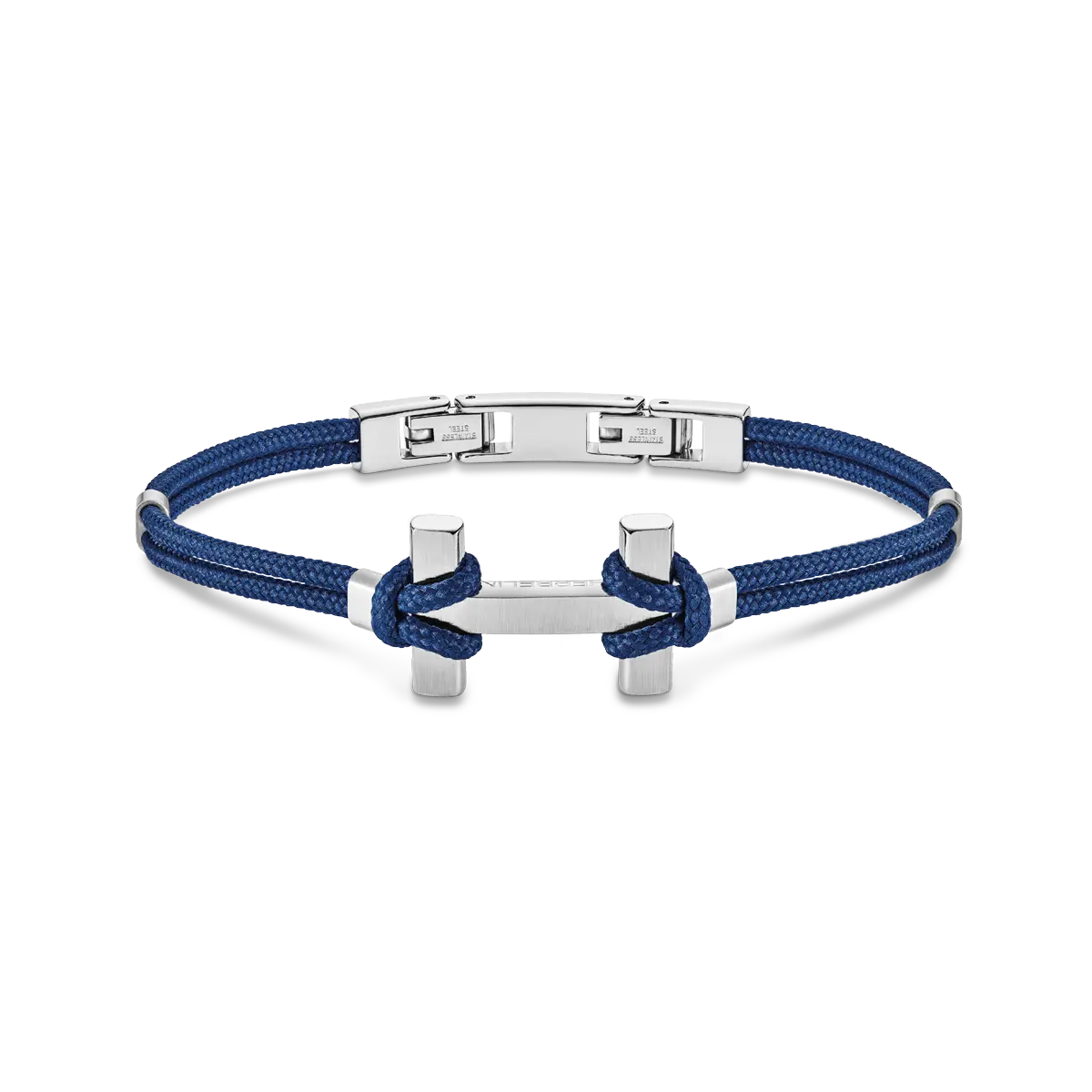 BRACELET AMARRAGE – ACIER – BLEU