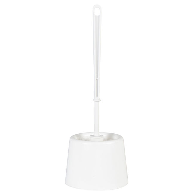 Brosse WC blanche