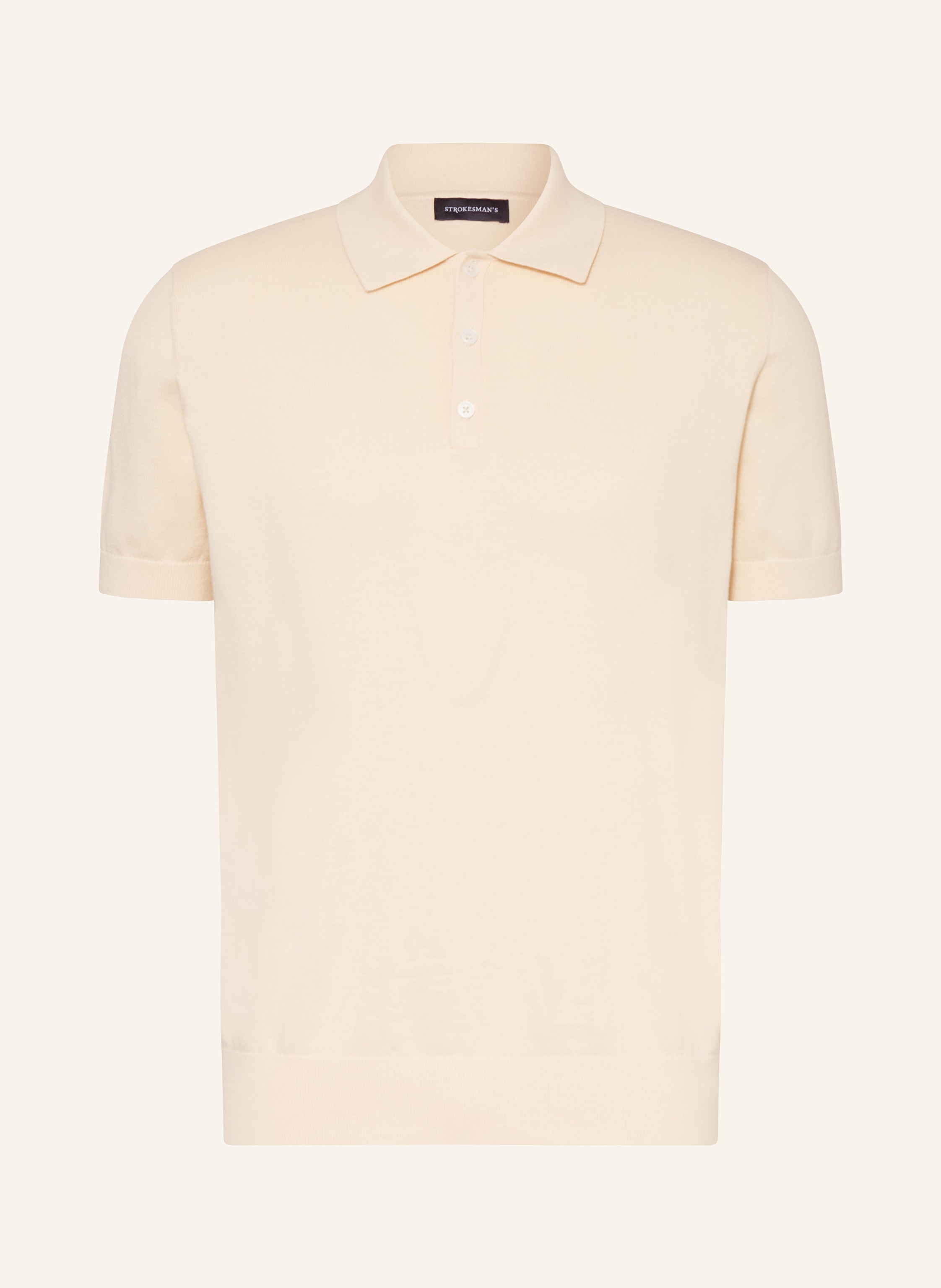 STROKESMAN'S Strick-Poloshirt