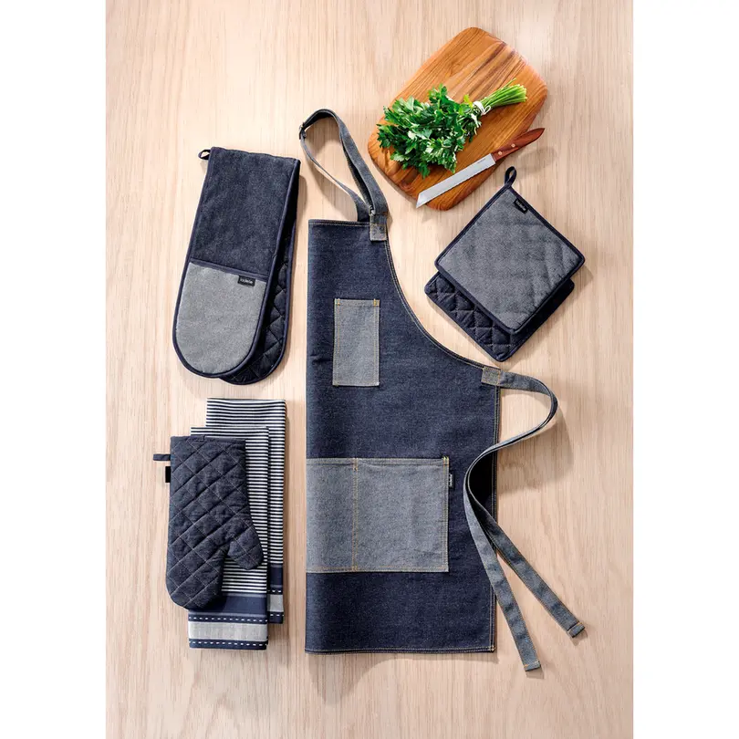 Topfhandschuh 2er-Set Denim