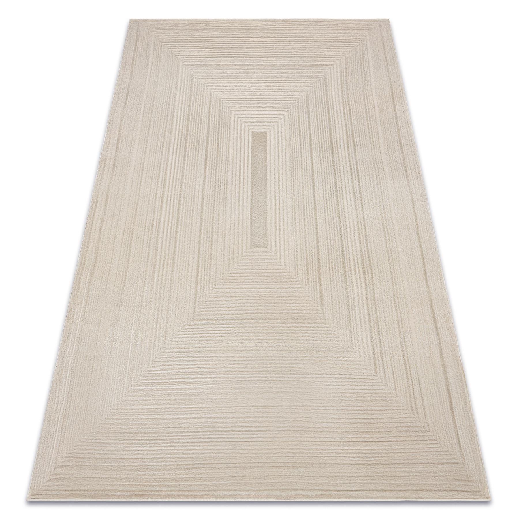 Dywan BALANCE 8788 taupe - Geometryczny, strukturalny, glamour80x150 cm