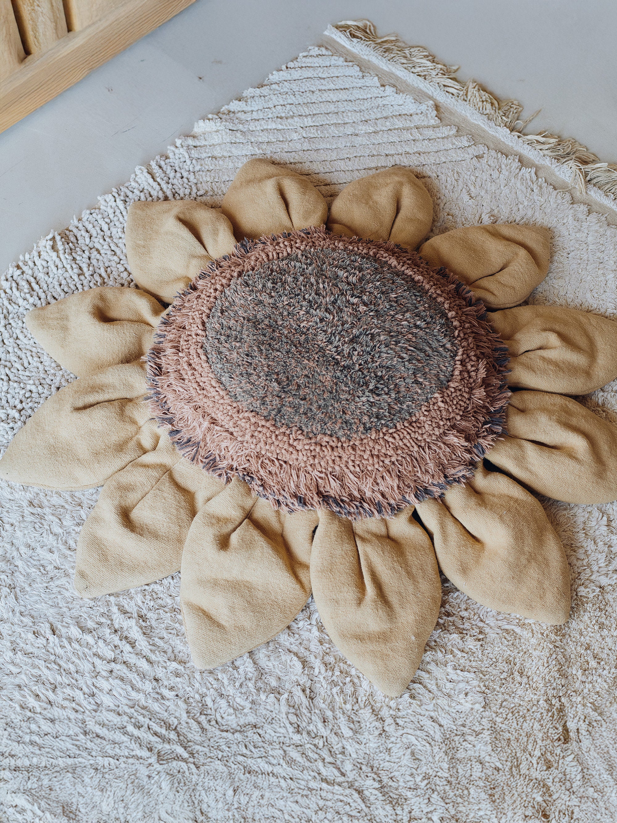 Baumwoll-Kissen Sunflower