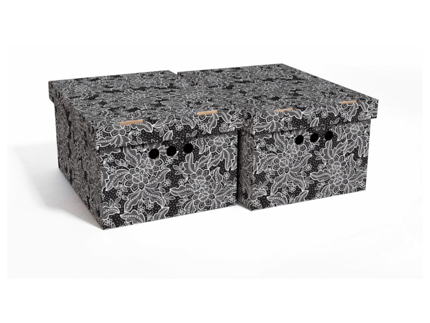 Komplet pudeł kartonowych Koronka 18x35 cm 2 szt.