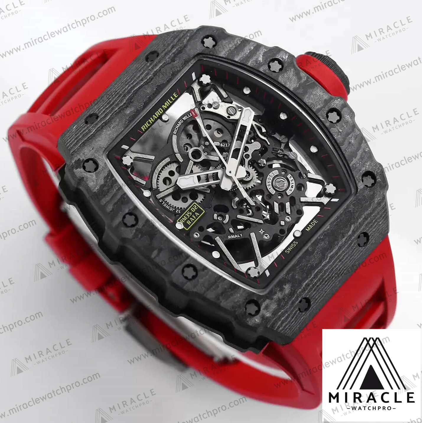 Replica Watch-RICHARD MILLE-ref.RM 35-02-Elite Clone-42.70mm x 49.94mm