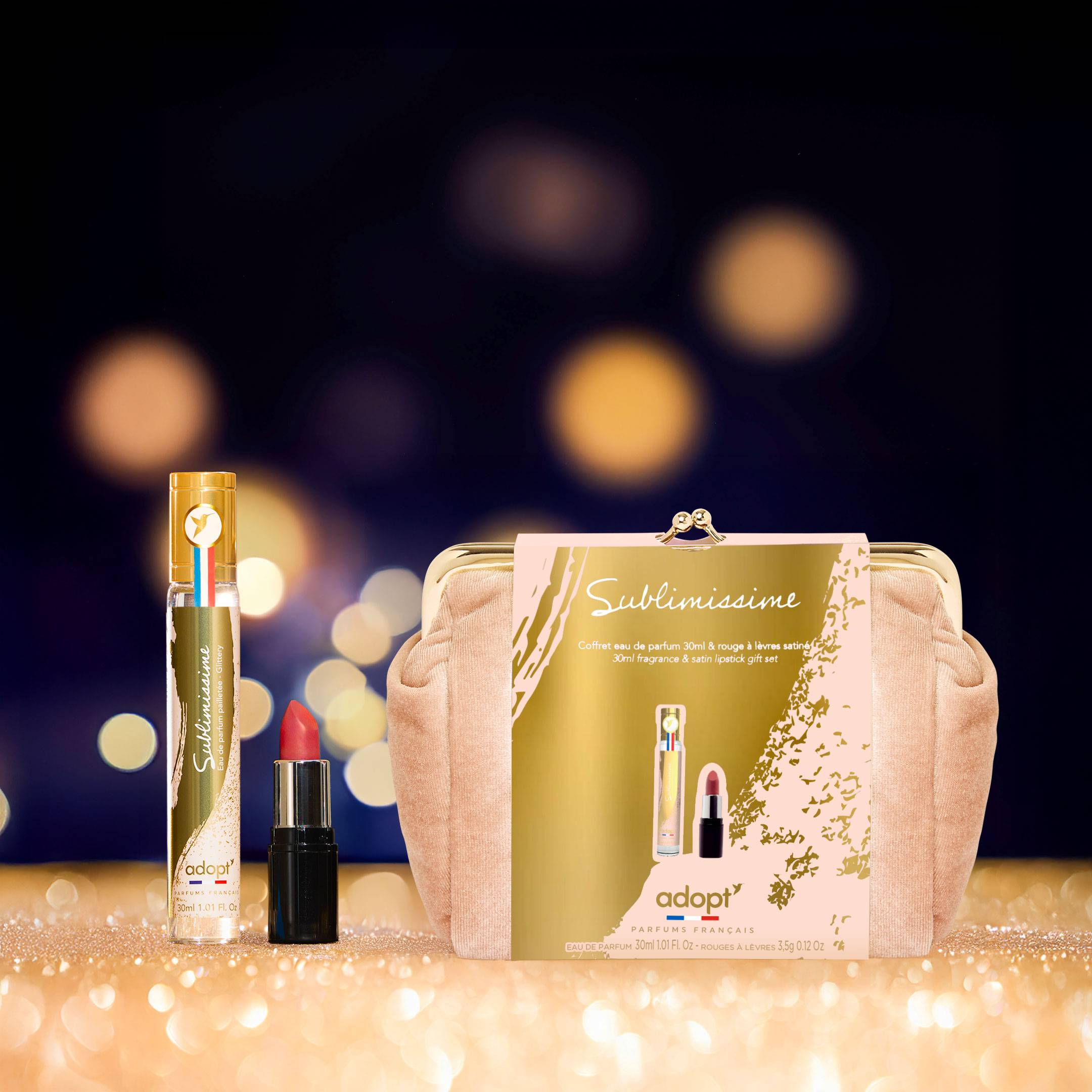 Trousse Sublimissime   Rouge à Lèvres SatinéTrousse Eau de parfum 30 ml   Rouge à Lèvres Satiné Rusty Pleasure