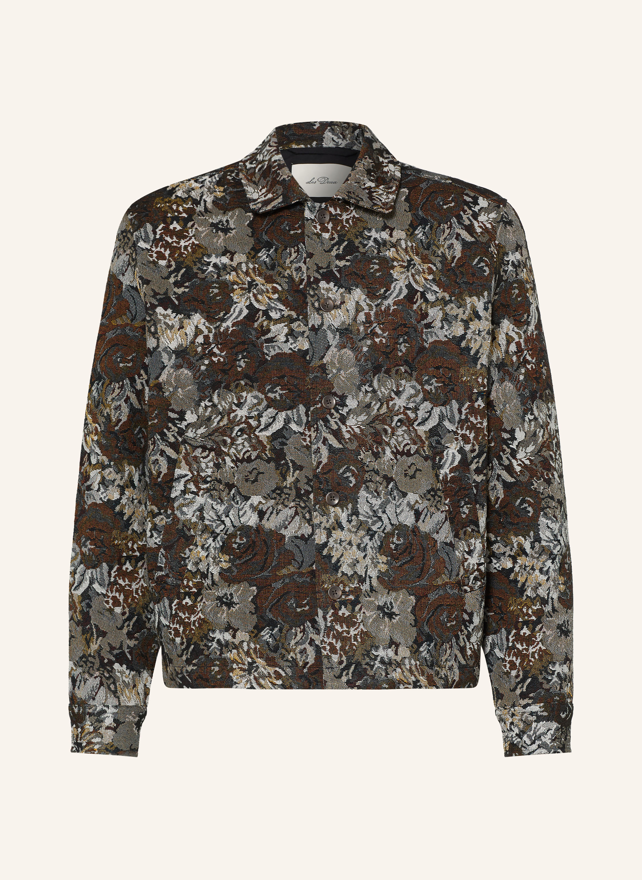 LES DEUX Jacquard-Overshirt