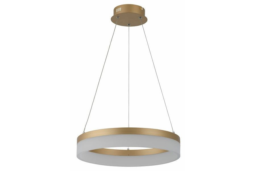 Lampa wisząca Cornelia złota LED 1x24W Neutralna biel 1920lm Reality