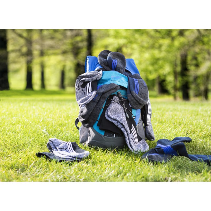 Coolmax sportsokken 35/38 - zwart/grijs - 2 paar