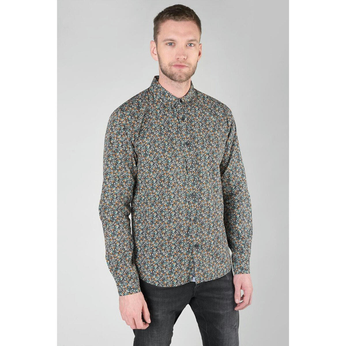 Chemise Drome à motif fleuri
