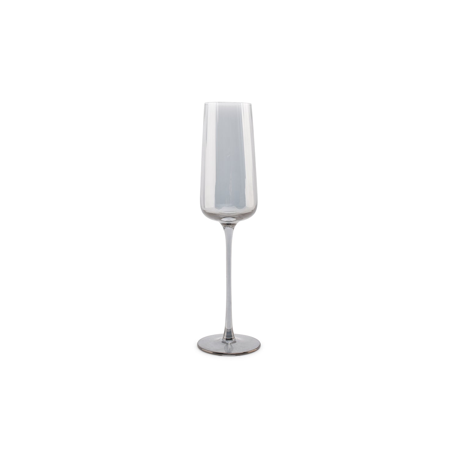 S|P Collection - Champagneglas 24cl smoked Ray - Set van 4