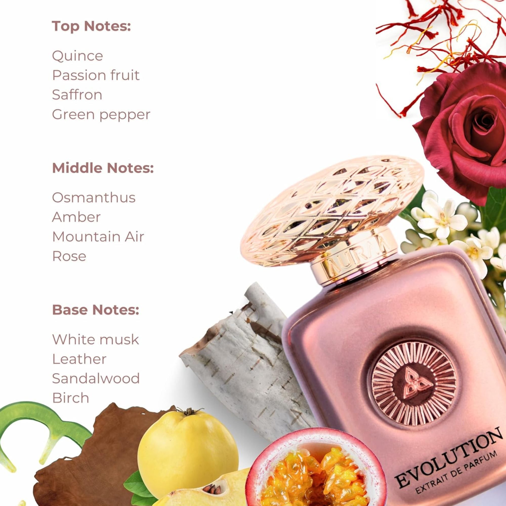 Auraa Desire Evolution 100ml Luxury Extrait de Parfum For Unisex