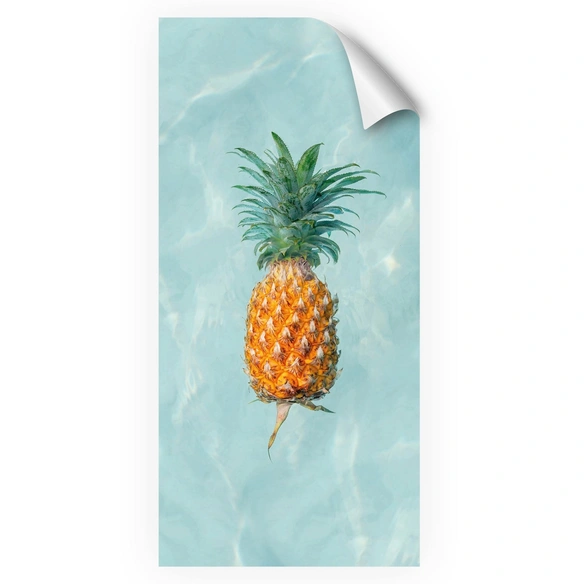 Duschrückwand-Panel, fresh, Ananas, 210x100 cm