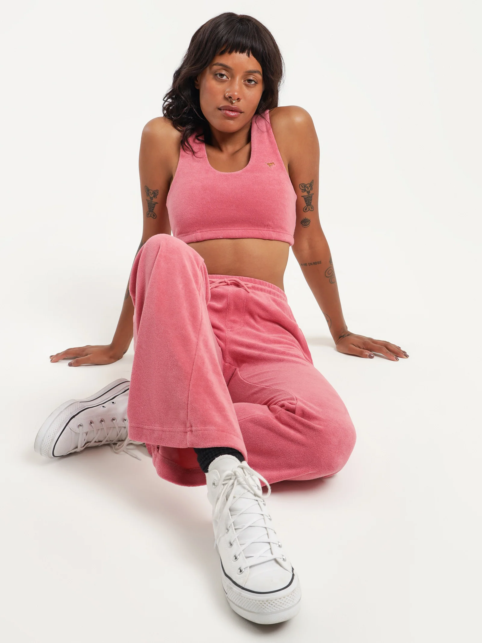 Paloma Terry Crop Bralette