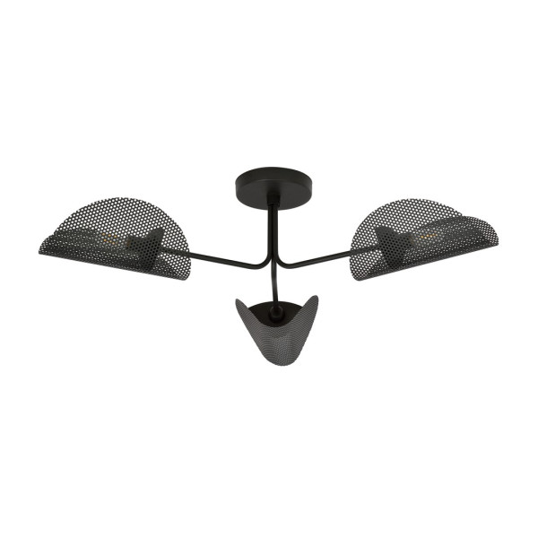 Lampa Sufitowa Gomez 3 Black Oprawa Oświetleniowa