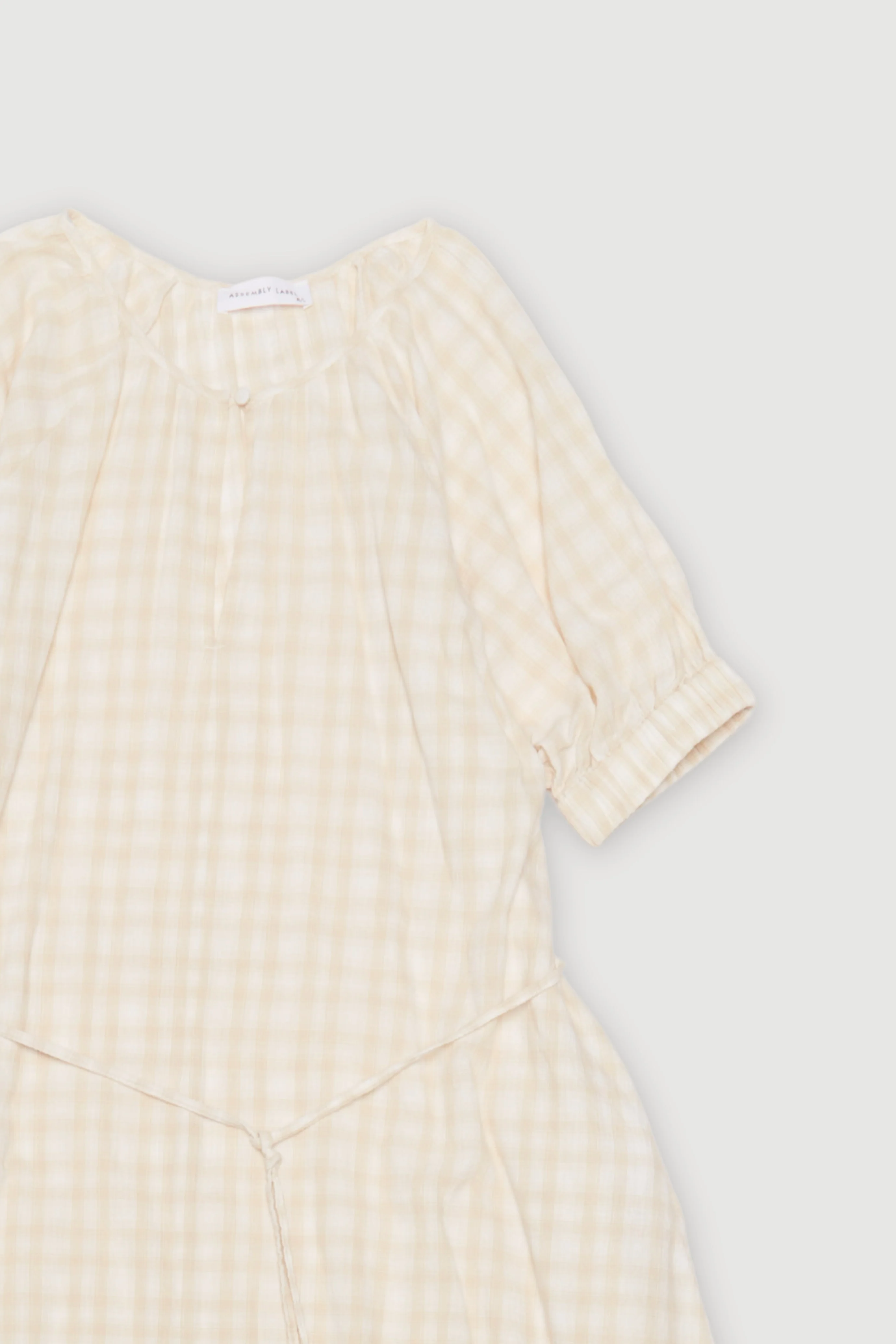 Re-Worn Womens Cotton Textured Dress