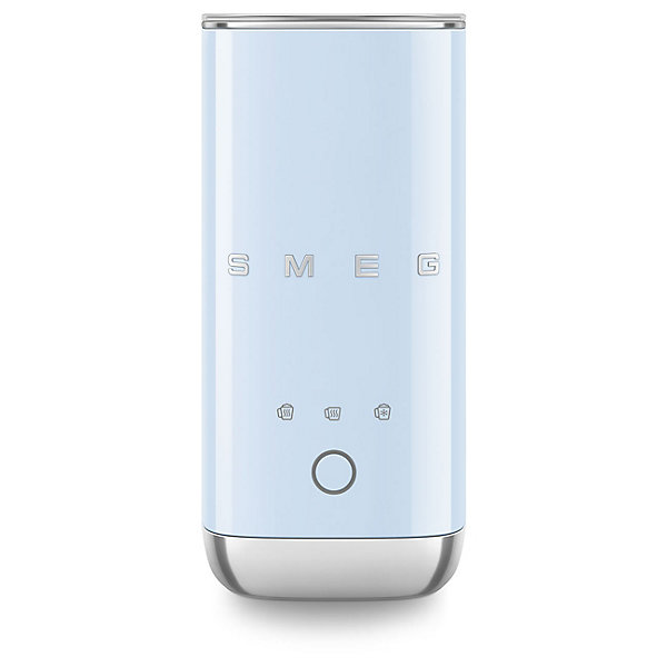 Emulsionneur de lait 500w 0.18l bleu azur Smeg MFF02PBEU années 50