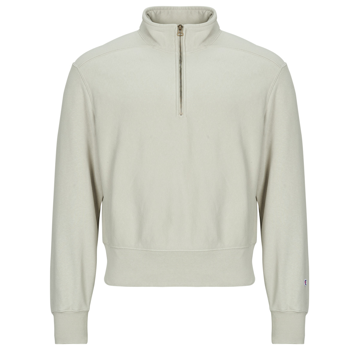 Champion - HALF ZIP SWEATSHIRT - Beige