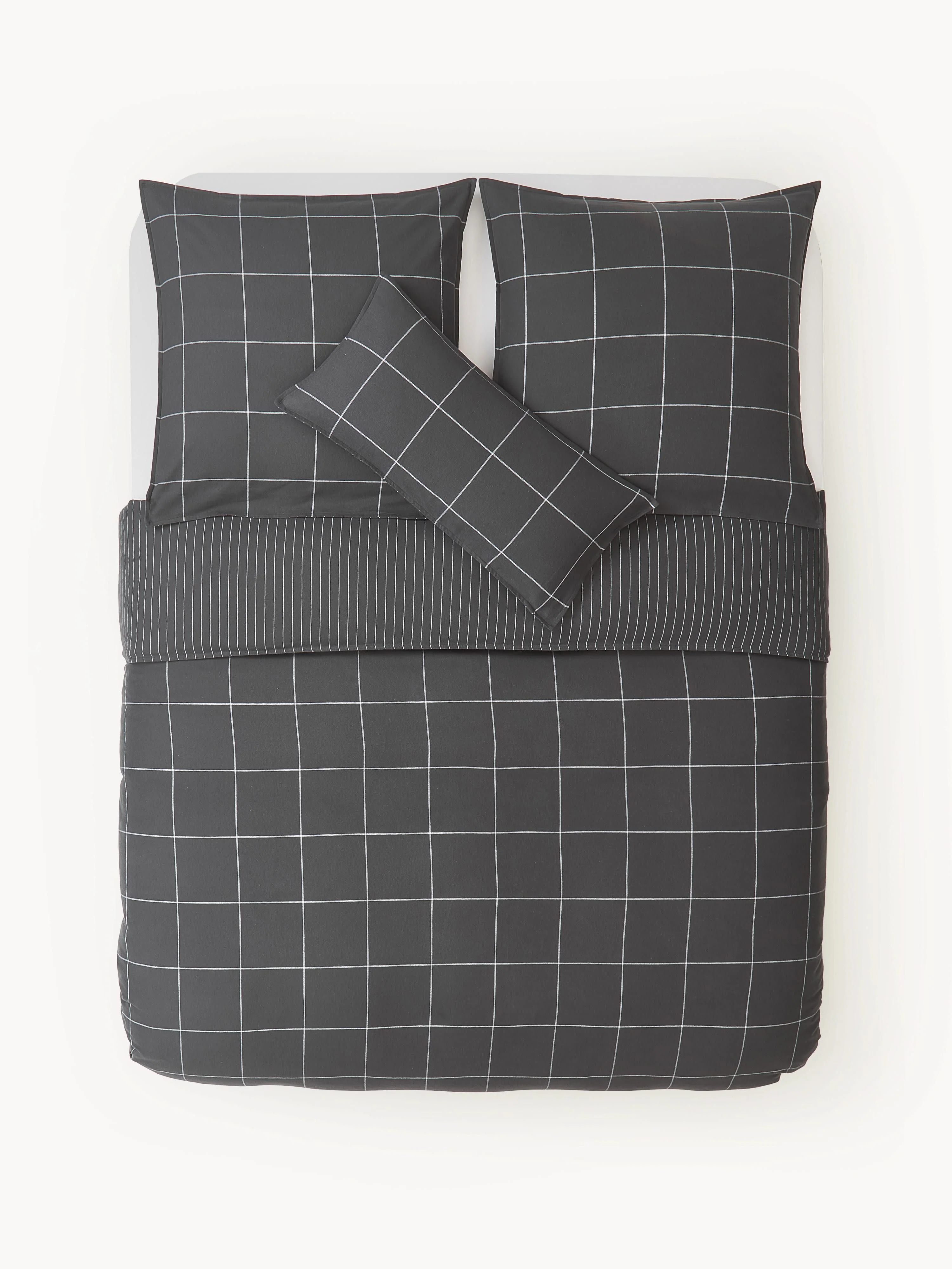 Flanell-Wendebettdeckenbezug Noelle