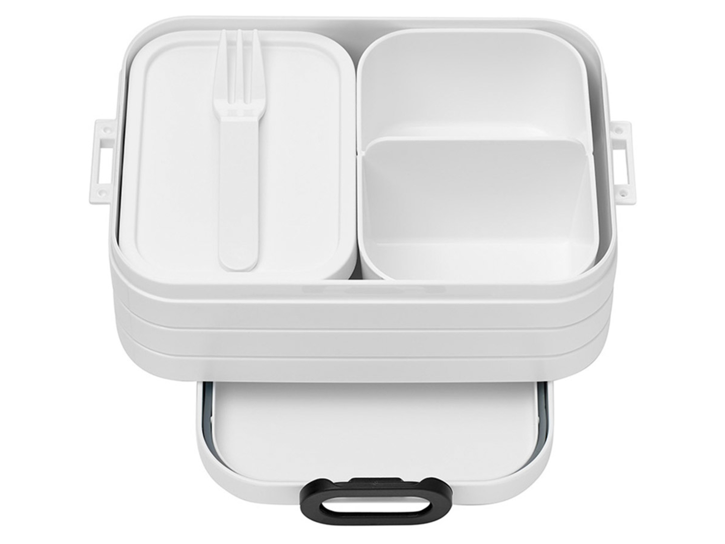 Pojemnik na żywność lunch box Bento 0,9 l biały