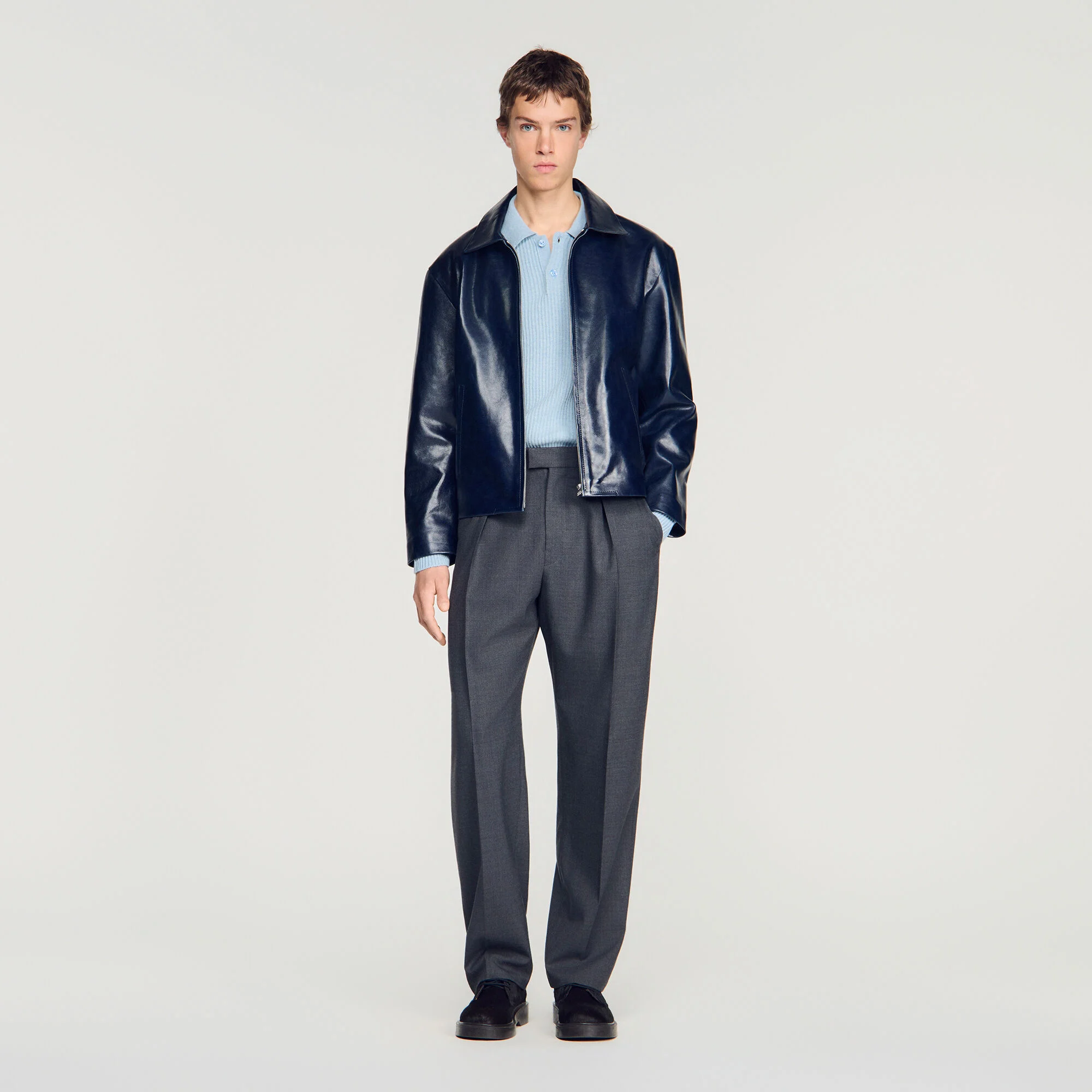 Blouson en cuir