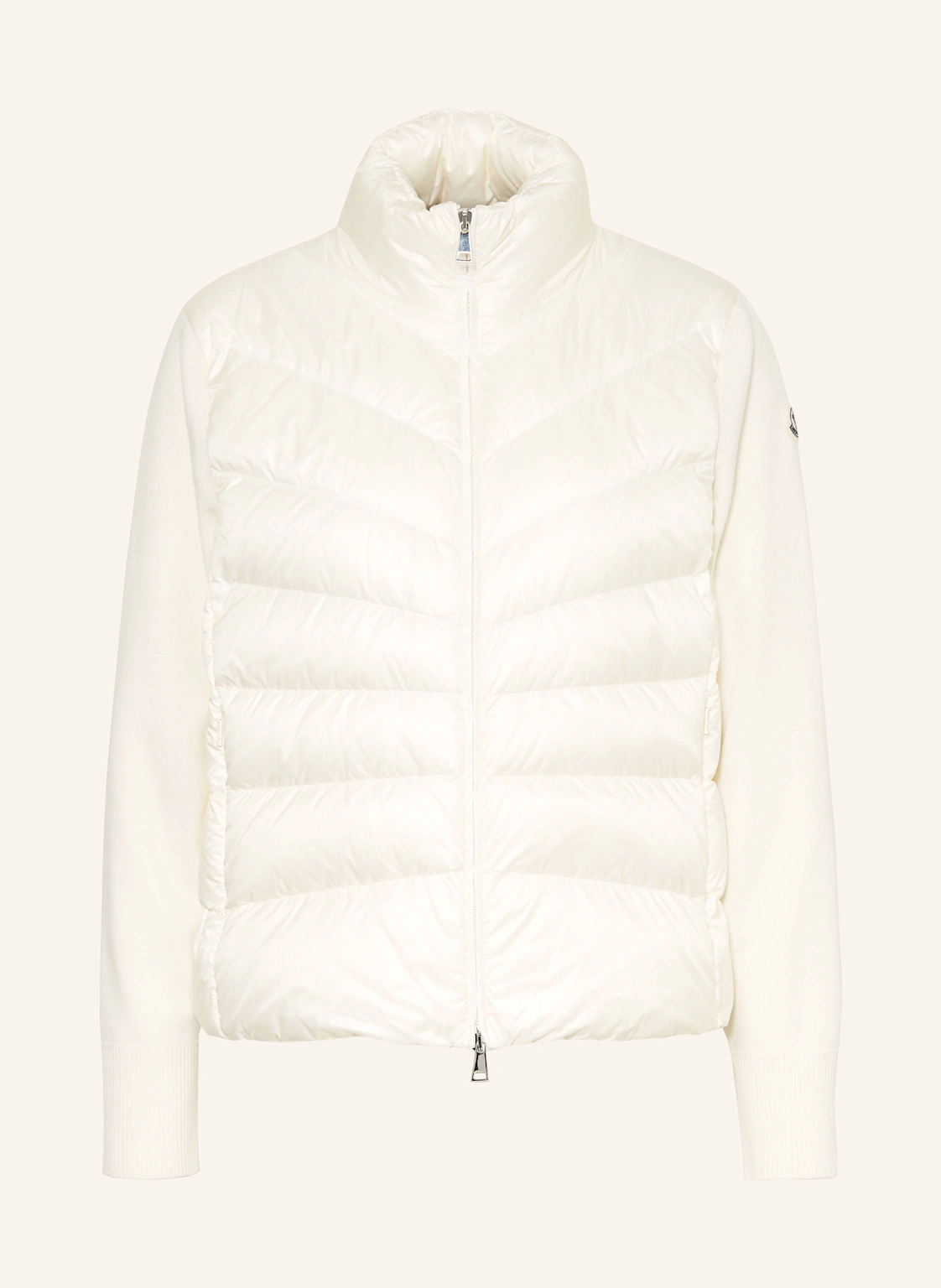 MONCLER Daunenjacke im Materialmix