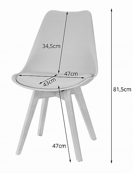 Ensemble table rectangulaire VALORA YURO avec 4 chaises noires RIXK 120x80 cm