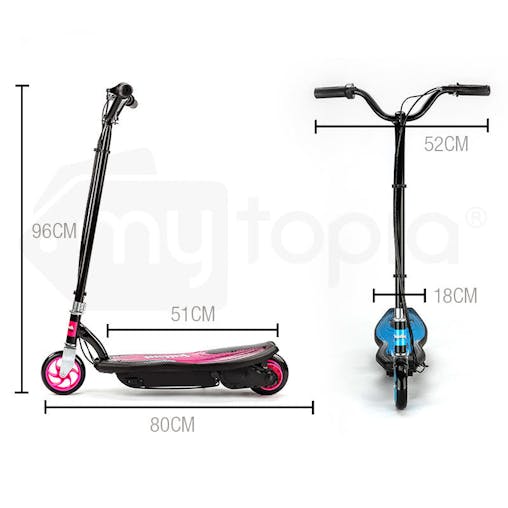 NNEMB Kids Electric Scooter 140W Children Toy Battery Blue Boys Ride