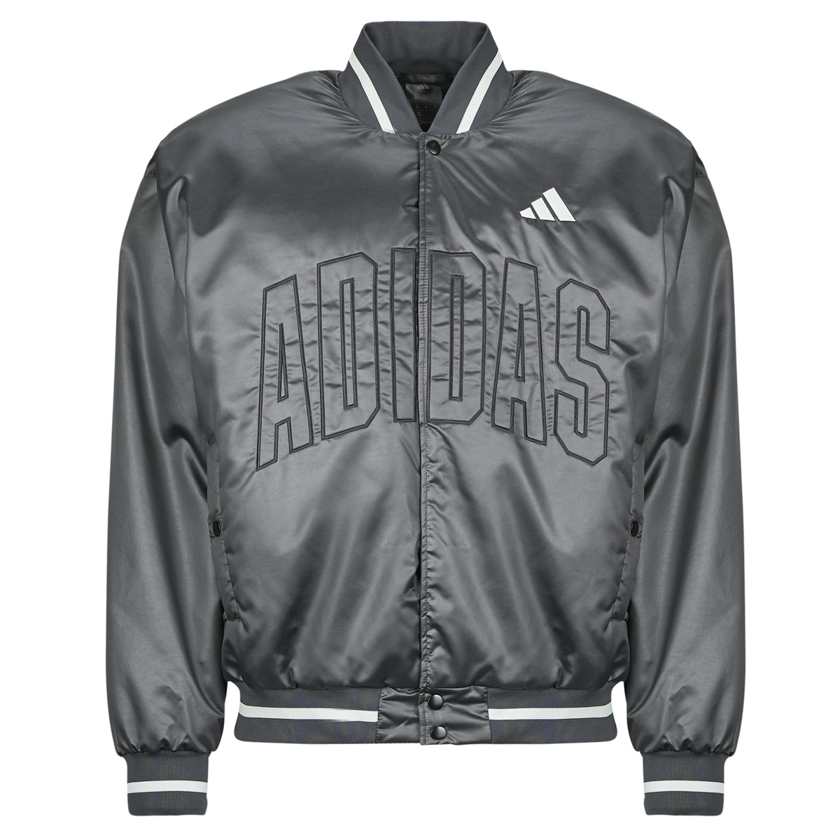 adidas - STADIUM INSULATED BOMBER JACKET - Grey / White