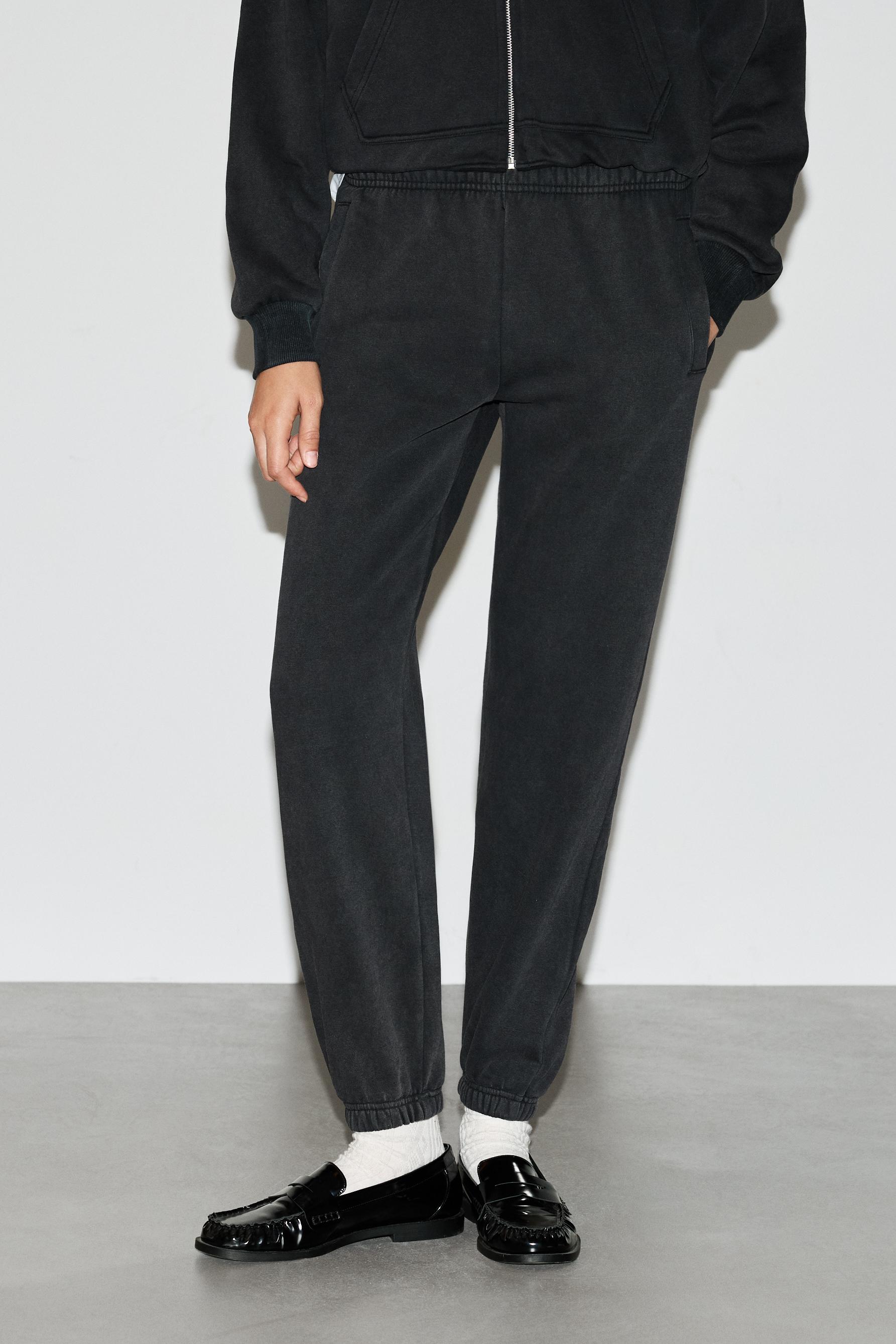 Pantalón jogger efecto lavado