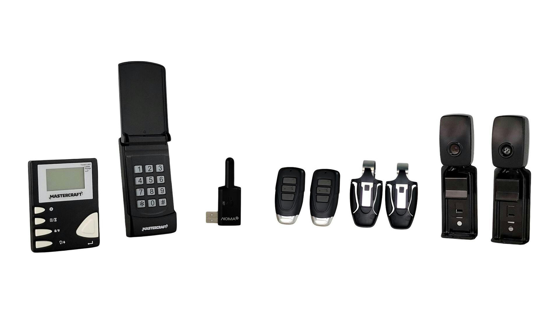 Mastercraft 3/4 HP Belt Drive Ultra Quiet Smart Garage Door Opener, Control and Monitor from NOMA iQ App