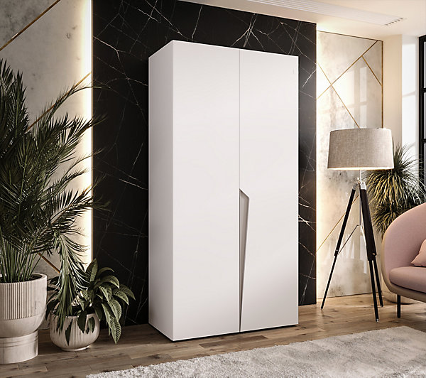 Armoire a portes battantes Piano 1 100 x H. 202 x P. 52, 2 portes