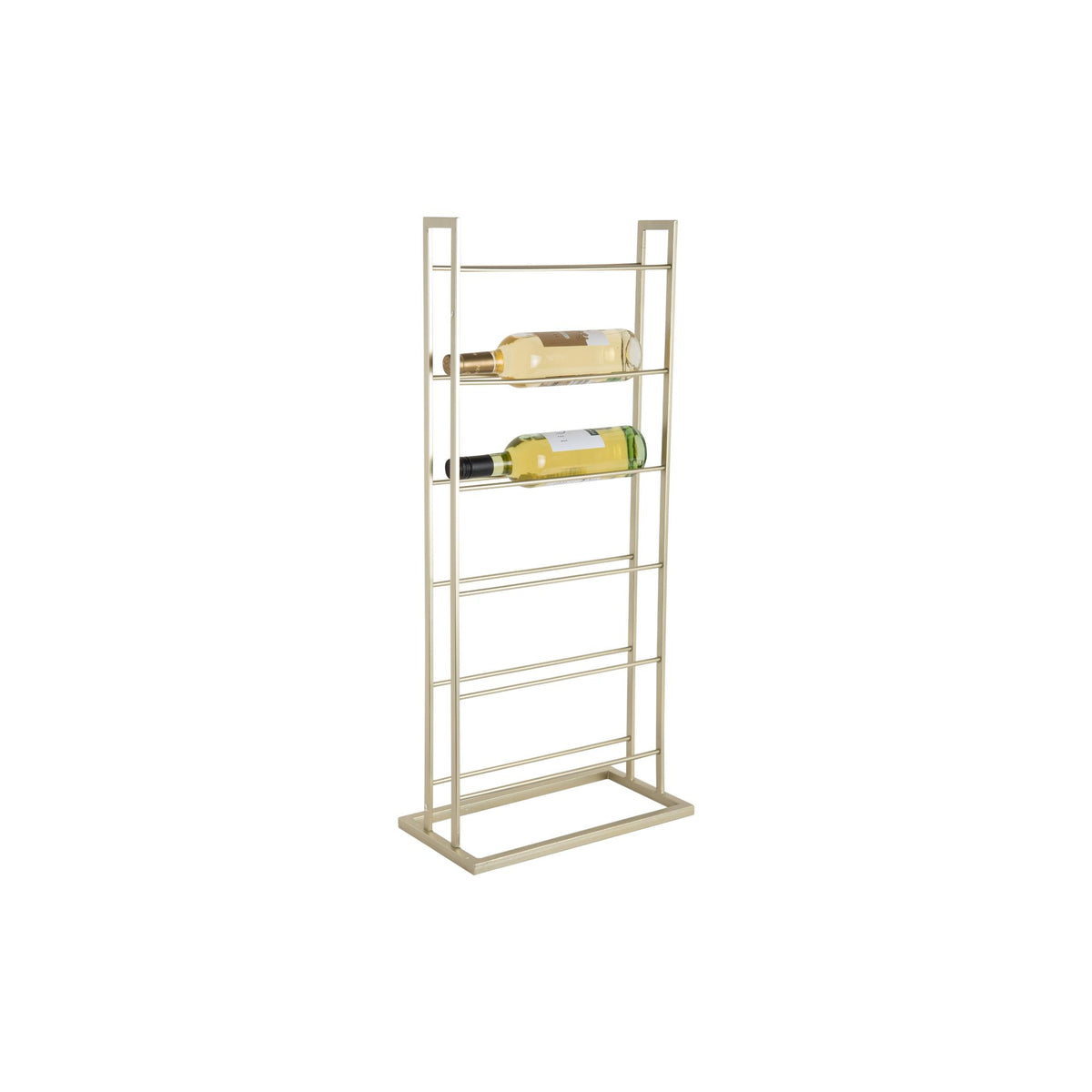 Present Time wijnrek Single Floor - goud - 38x20x84.5cm
