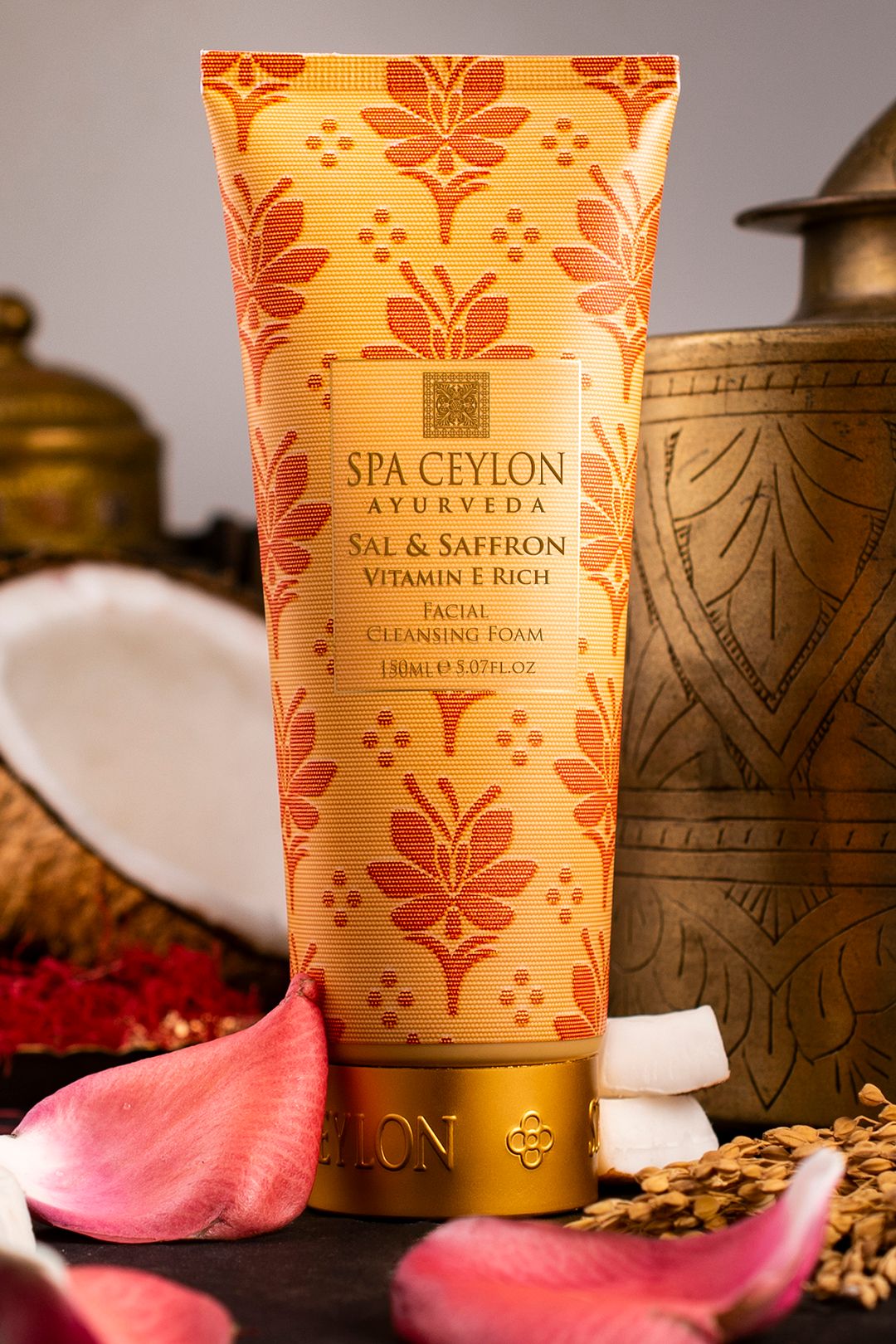 Spa Ceylon Sal & Saffron - Vitamin E Rich - Facial Cleansing Foam 150ml