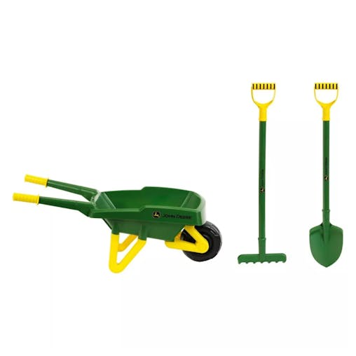 John Deere Wheelbarrow Set 78cm Length