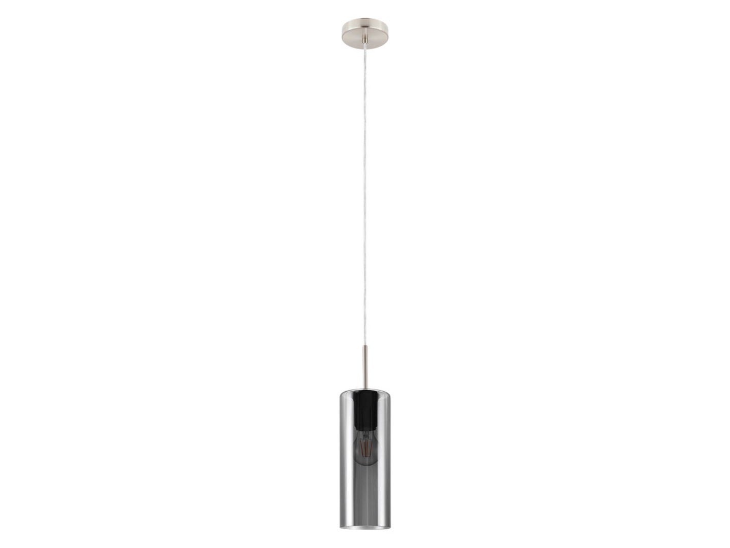 Lampa wisząca Selvino stalowa czarna