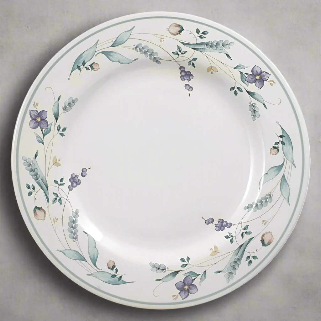 April Dinner Plate