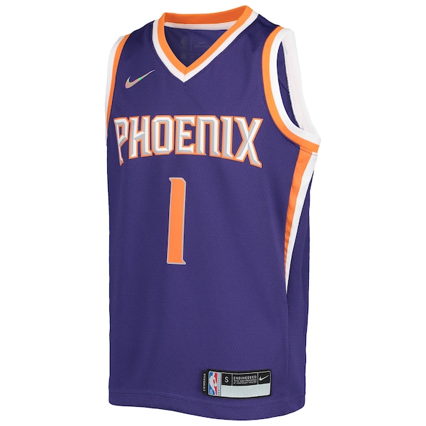 Devin Booker Phoenix Suns Nike Youth 2021/22 Diamond Swingman Jersey - Icon Edition - Purple