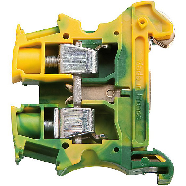Bloc de jonction connexion à vis Viking de passage - Legrand - Vert/jaune - 10 mm²
