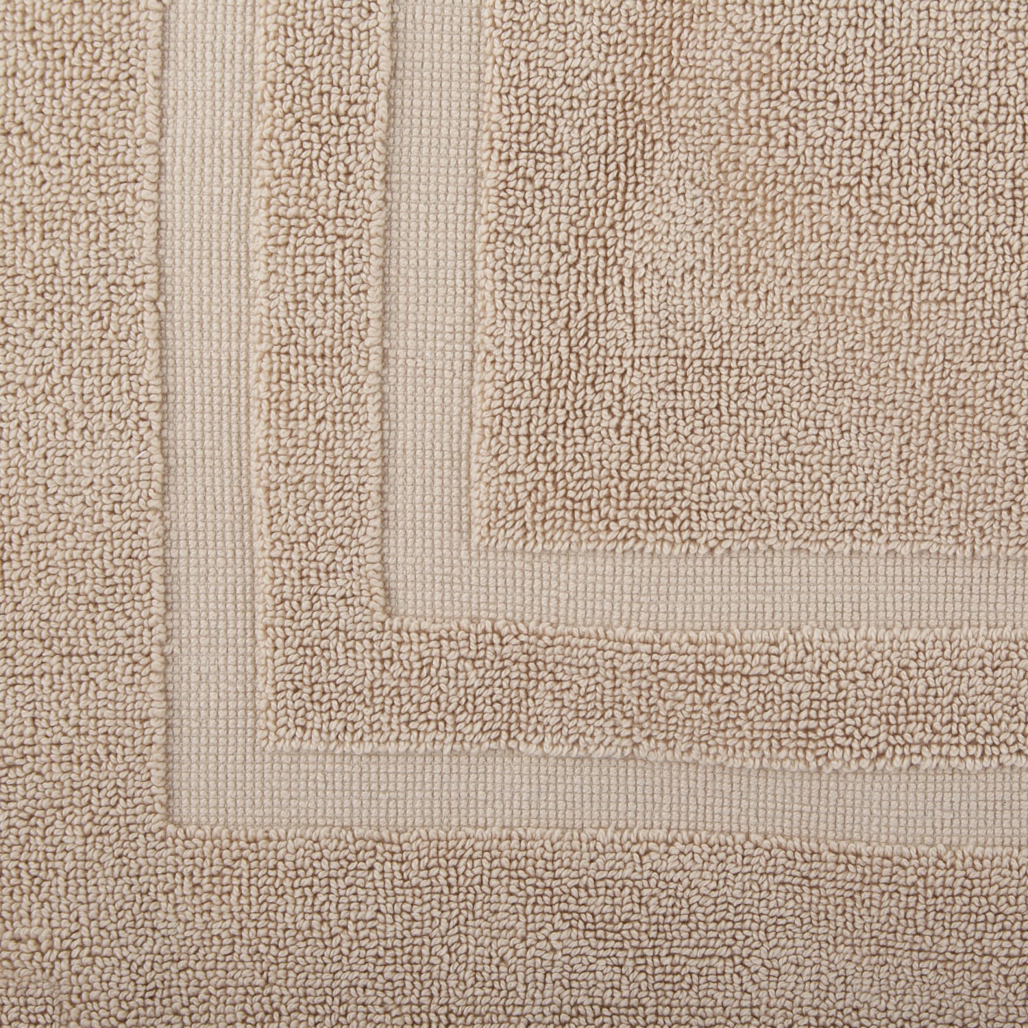 Tappeto bagno cotone tortora 50x70 cm Basik