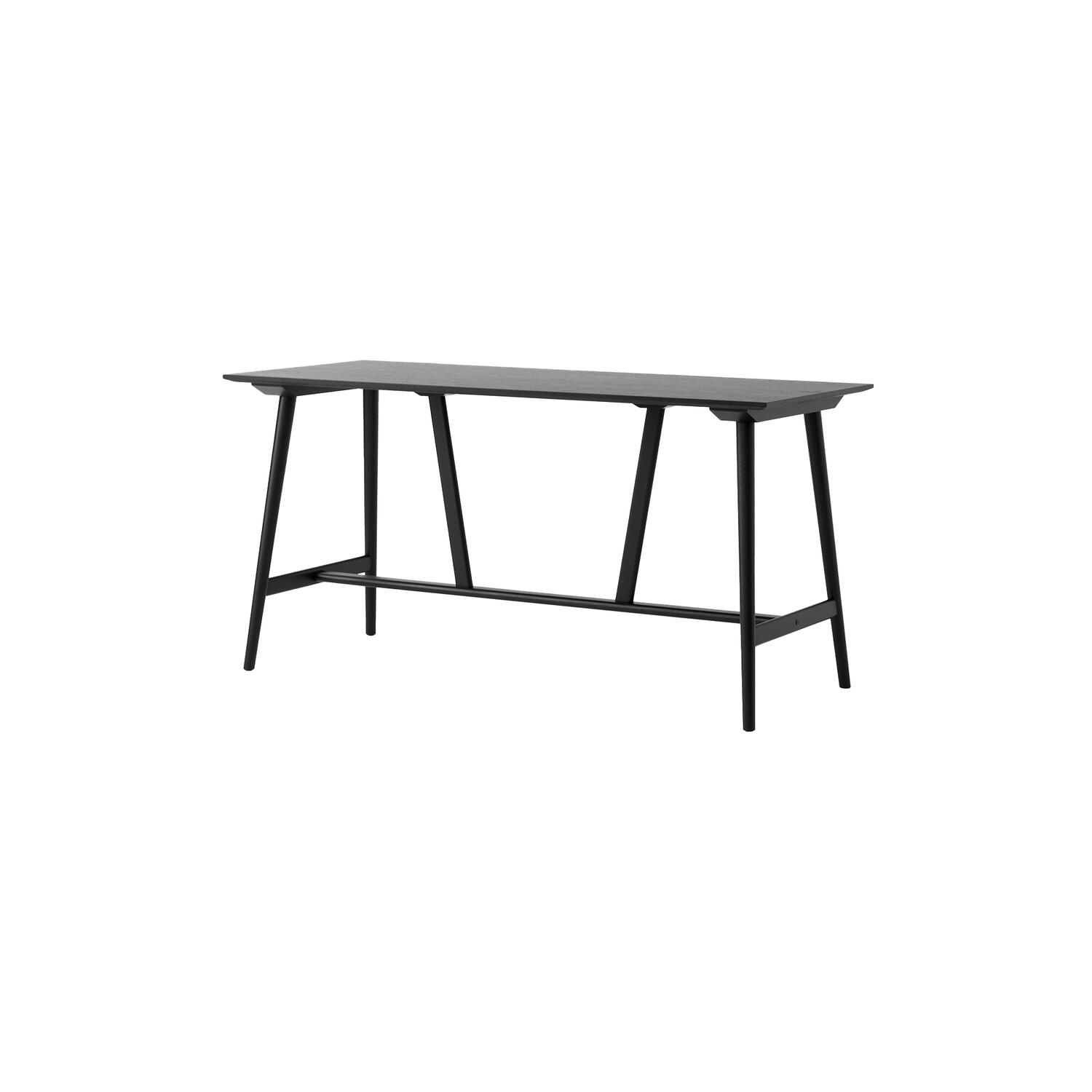 In Between SK26 Counter Table, black laquered oak