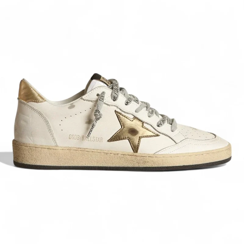Ball Star sneakers with a golden star and matching heel tab