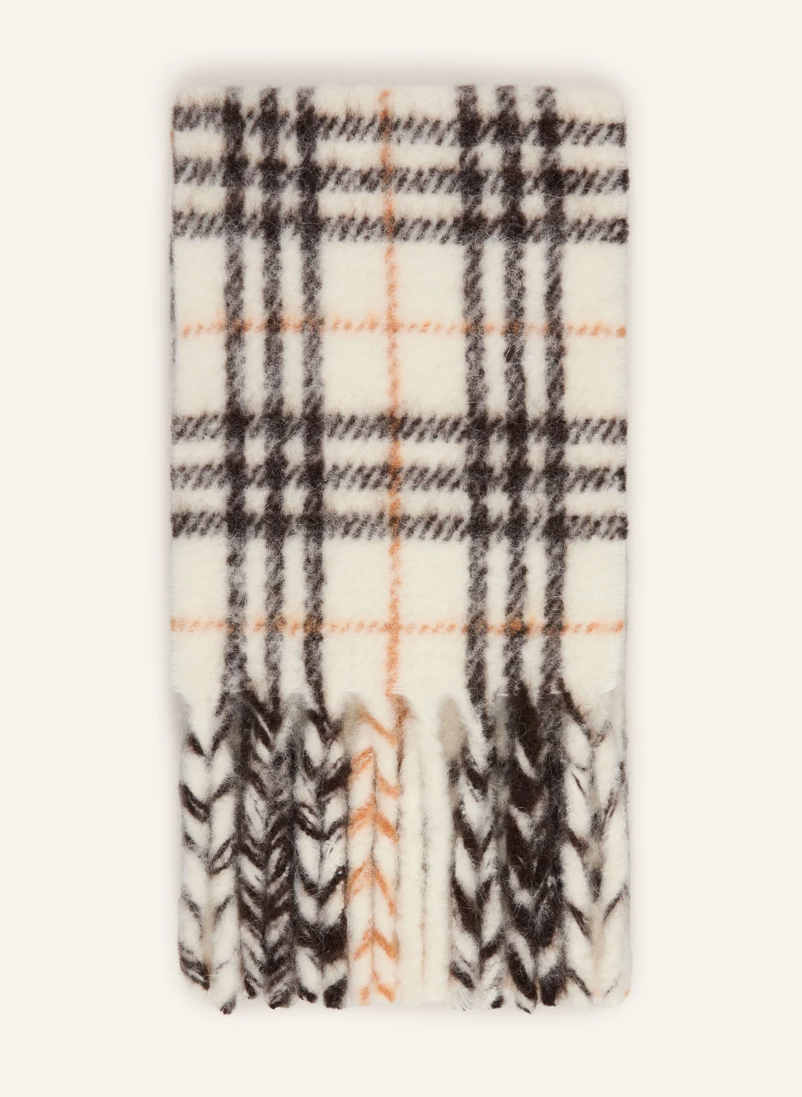 BURBERRY Schal mit Alpaka