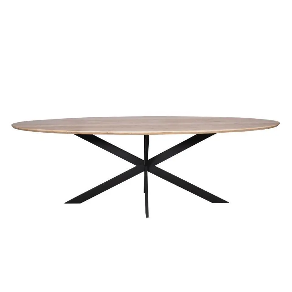 Starfurn - Eettafel Ferris - Bruin - 100x210x76 cm