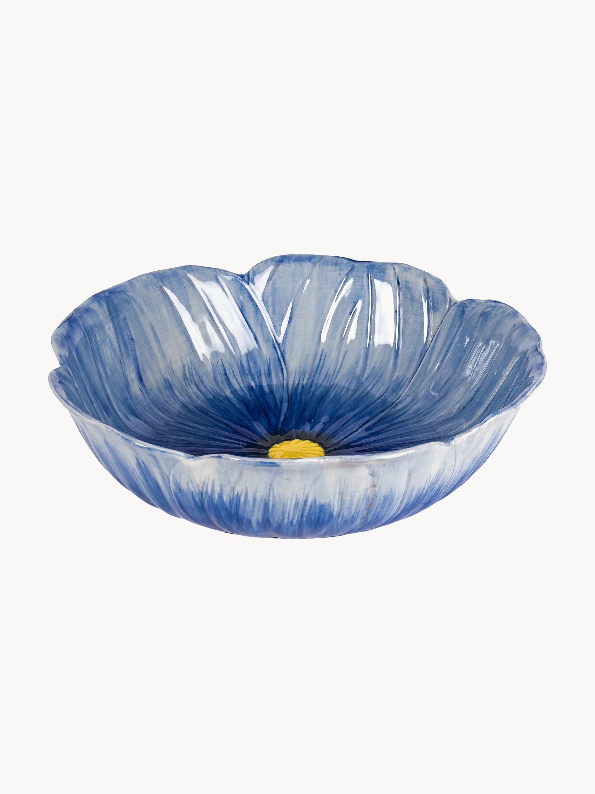 Handbemalte Servierschale Poppy