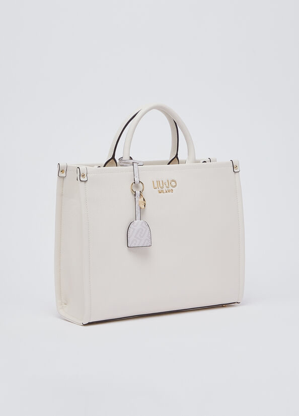 Borsa a mano media con charm