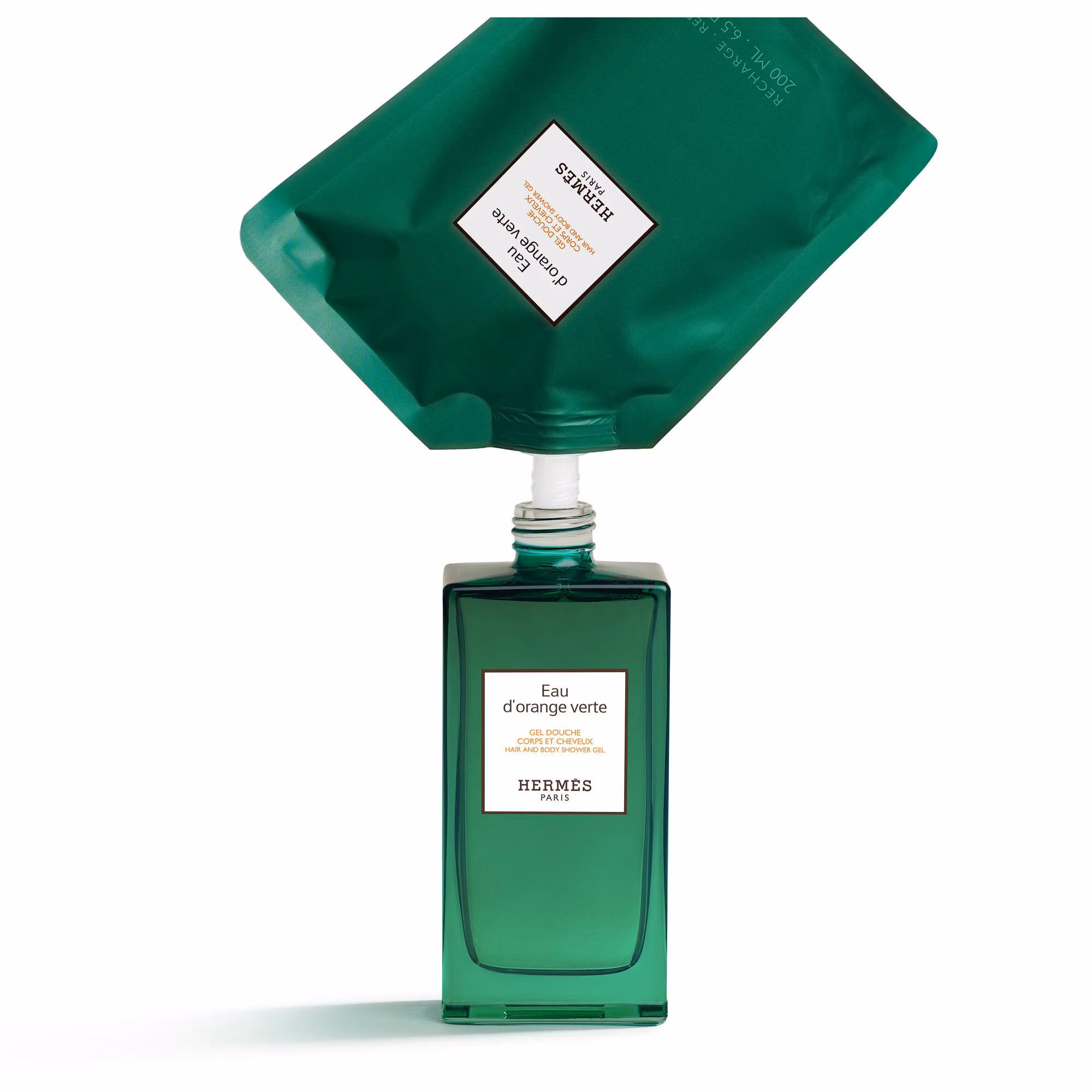 EAU D' ORANGE VERTEGel douche corps et cheveux - recharge