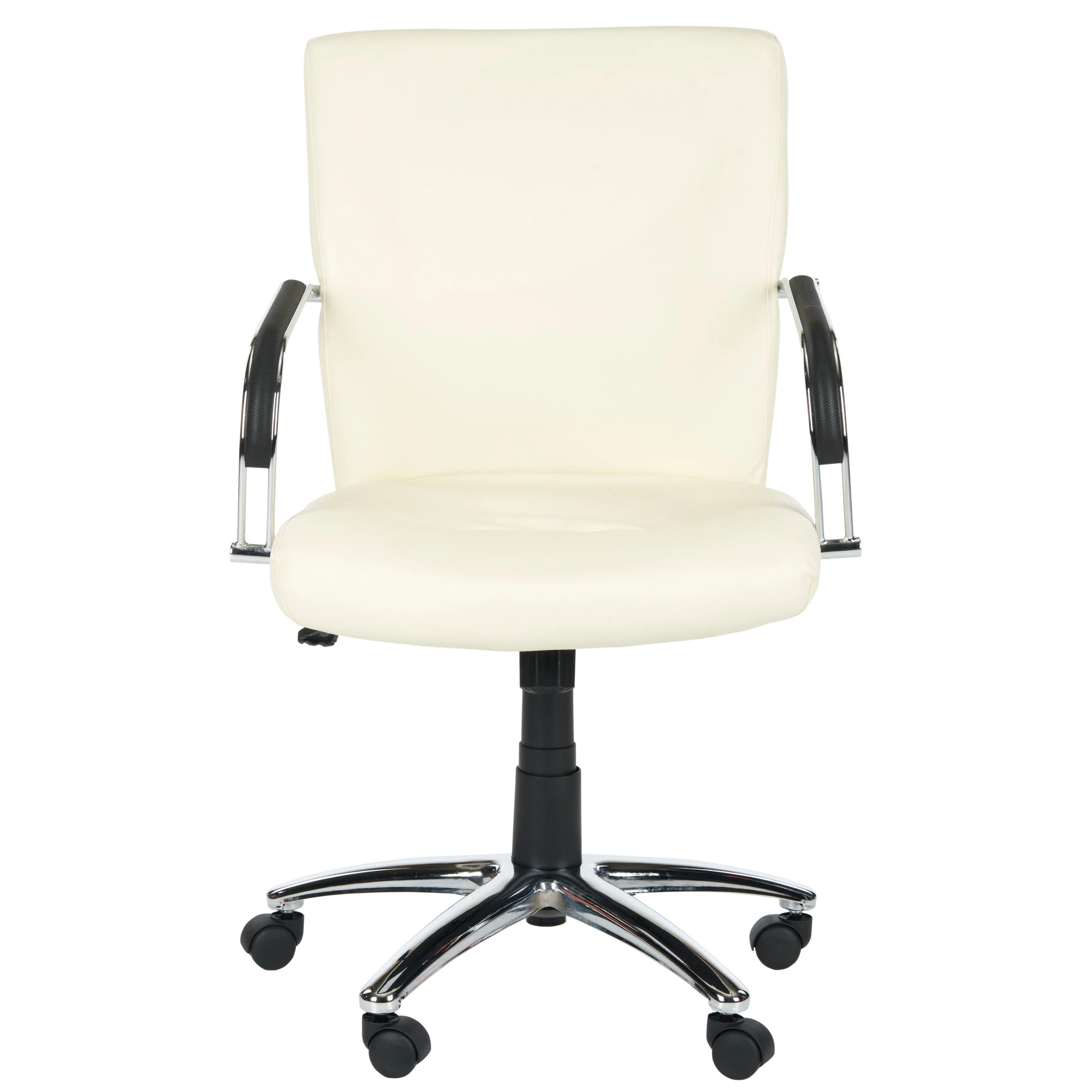 Silver Orchid Kelly Cream Desk Chair - 24W x 28D x 36H