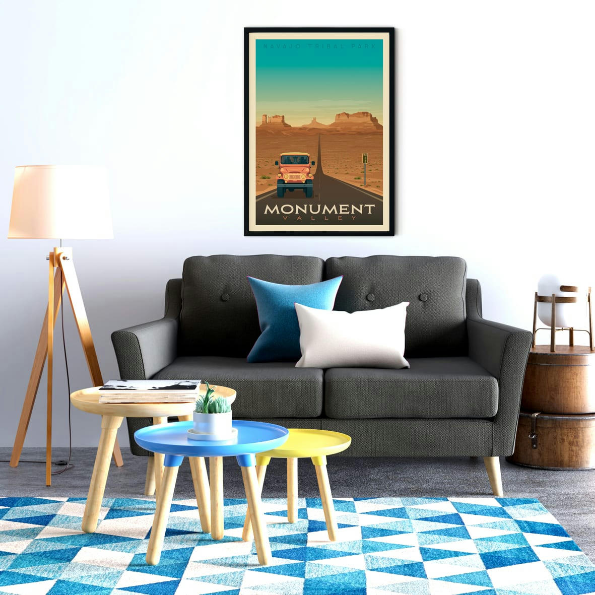 - Affiche Monument Valley  50x70 cm