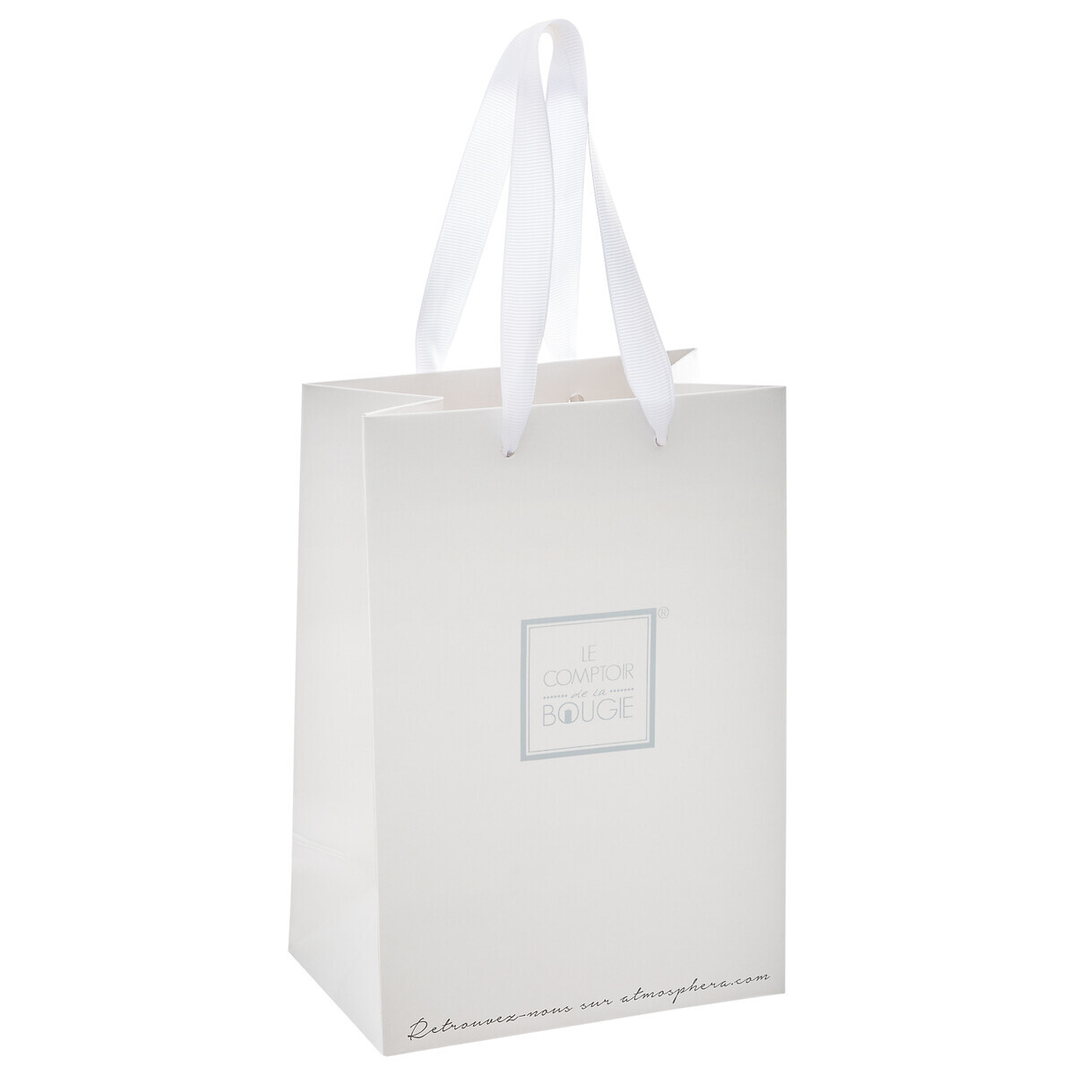 Candle bag White, 14x20 cm